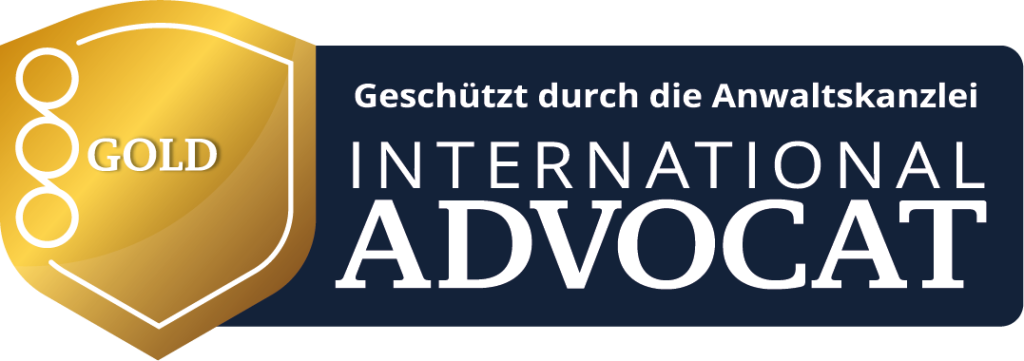 International Advocat_gold-siegel-badge
